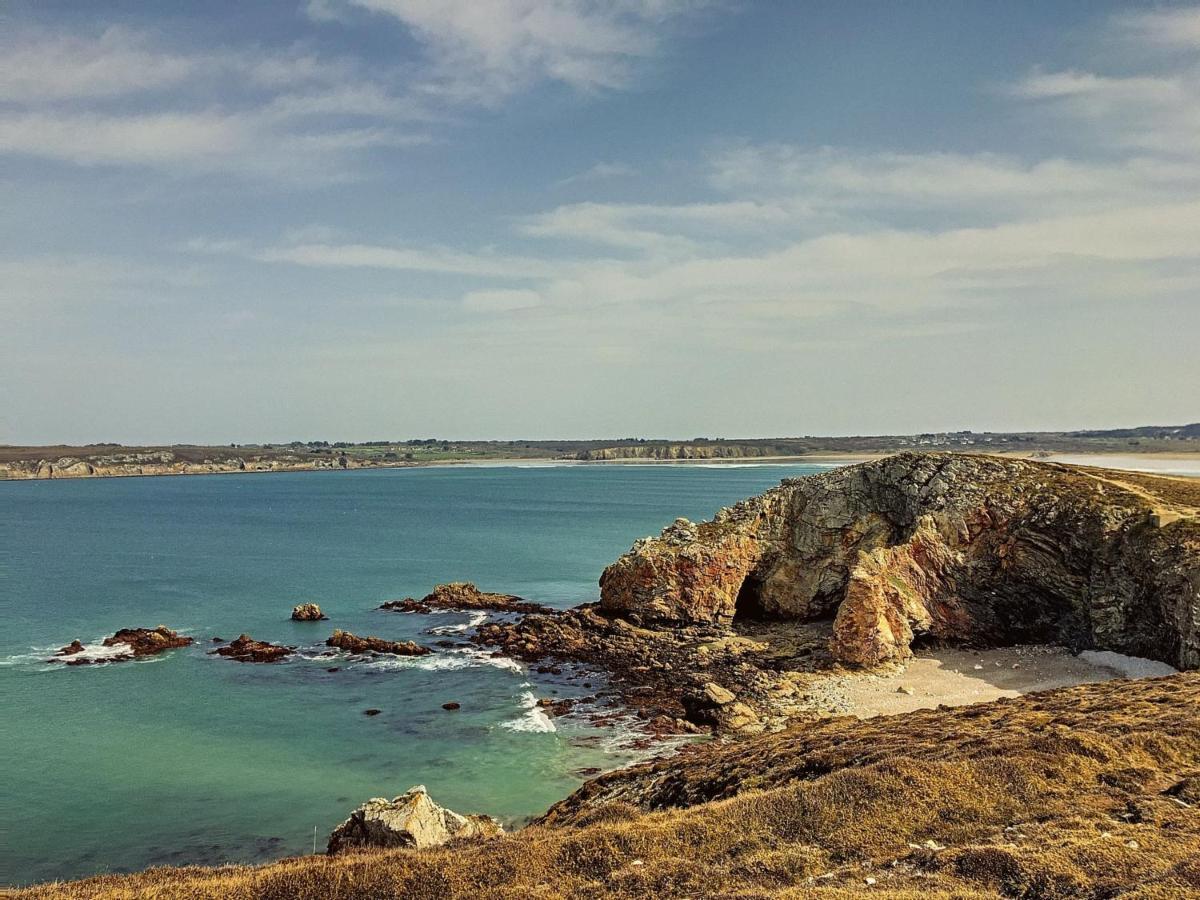 Vila Maison En Pierres Proche Plage Goulien - Ideal Surf Et Randonnee - Fr-1-370-59 Crozon Exteriér fotografie